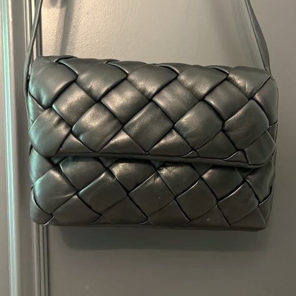 Dune London, genuine leather cross stitch bag - Picture 1 of 8